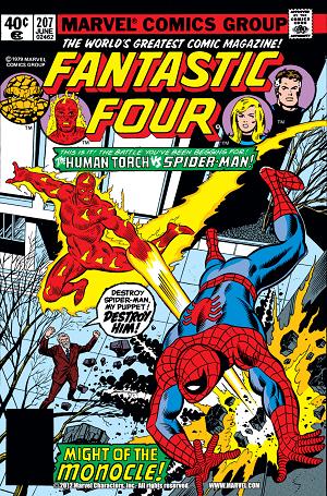 Fantastic Four #207  cover