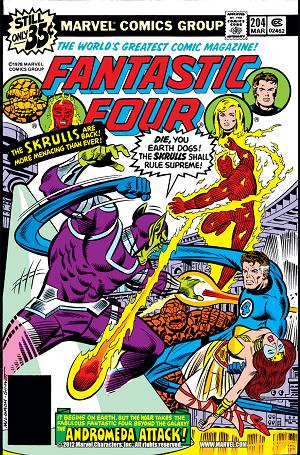 Fantastic Four #204  cover