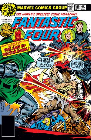 Fantastic Four #199  cover