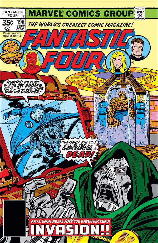 Fantastic Four #198  cover