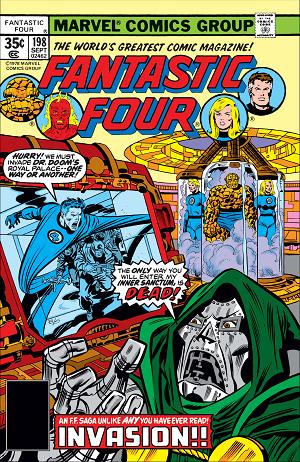 Fantastic Four #198  cover