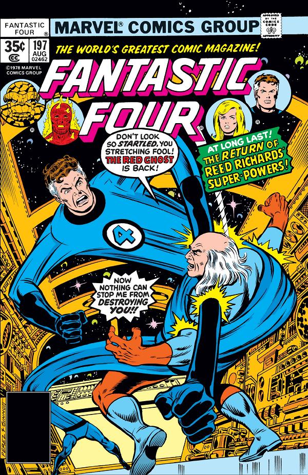 Fantastic Four #197  cover