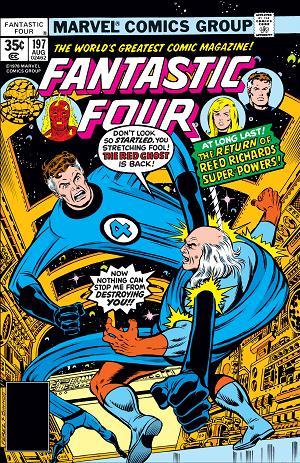 Fantastic Four #197  cover