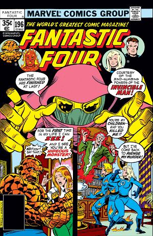 Fantastic Four #196  cover