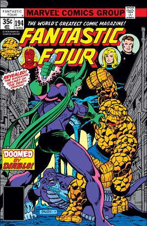 Fantastic Four #194 cover