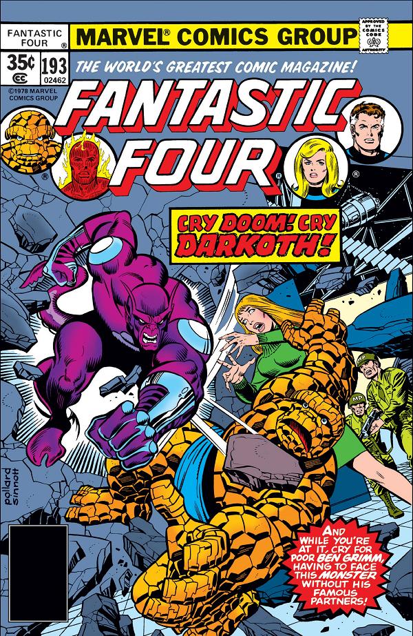 Fantastic Four #193  cover