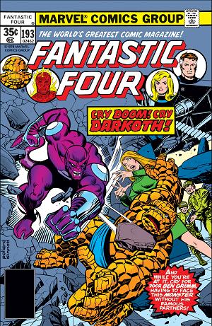 Fantastic Four #193 cover