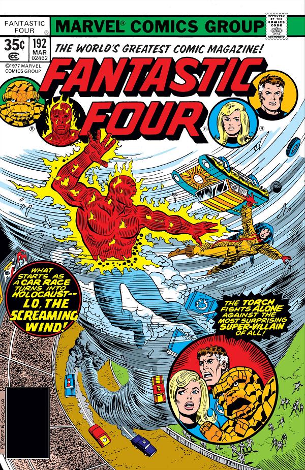 Fantastic Four #192  cover