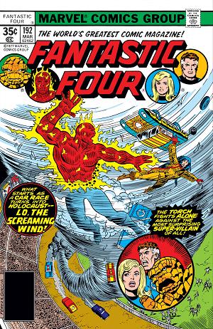 Fantastic Four #192  cover