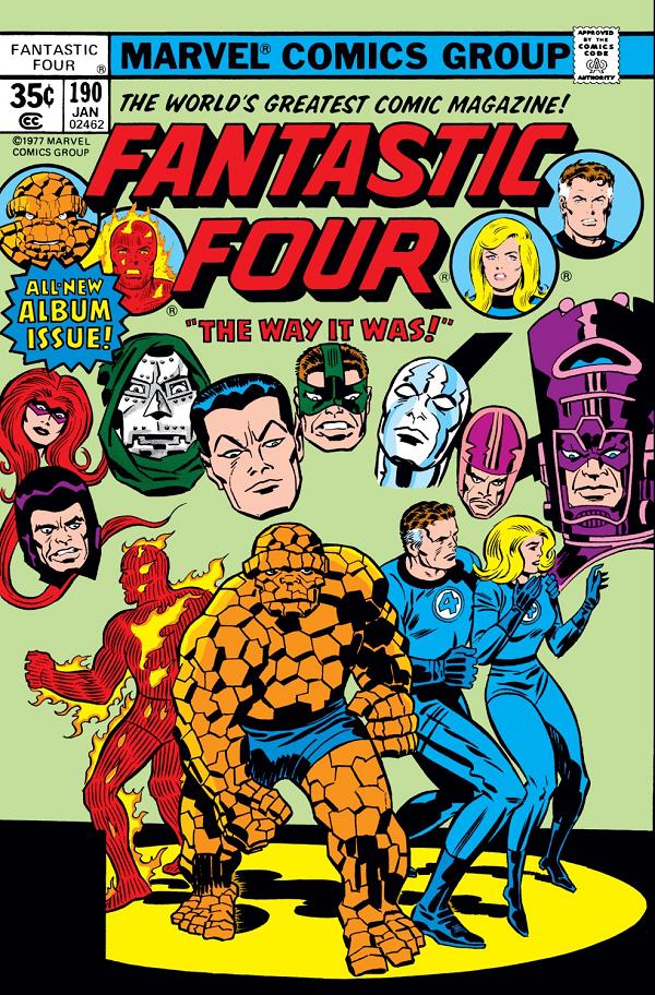Fantastic Four #190  cover