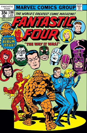Fantastic Four #190  cover