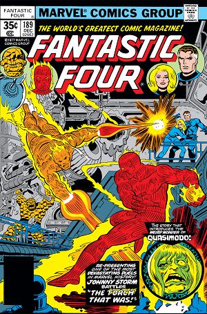 Fantastic Four #189  cover