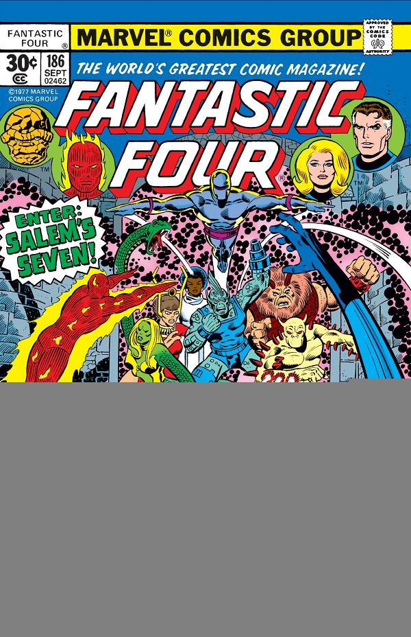 Fantastic Four #186  cover