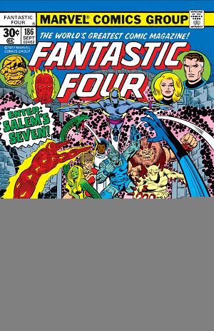 Fantastic Four #186  cover