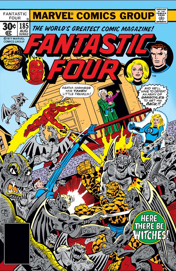 Fantastic Four #185  cover