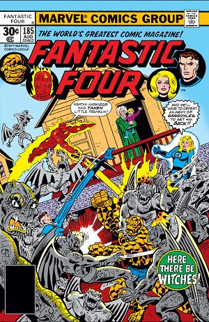 Fantastic Four #185  cover