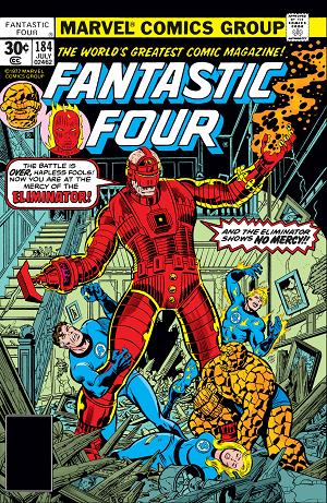 Fantastic Four #184  cover