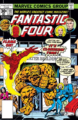 Fantastic Four #181 cover