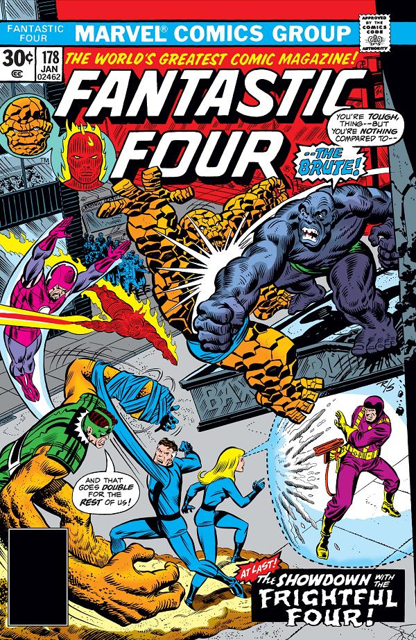 Fantastic Four #178  cover