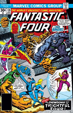 Fantastic Four #178  cover