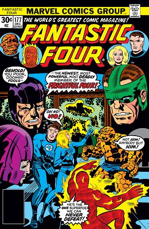 Fantastic Four #177  cover