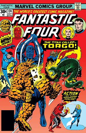 Fantastic Four #174  cover