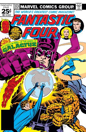 Fantastic Four #173  cover