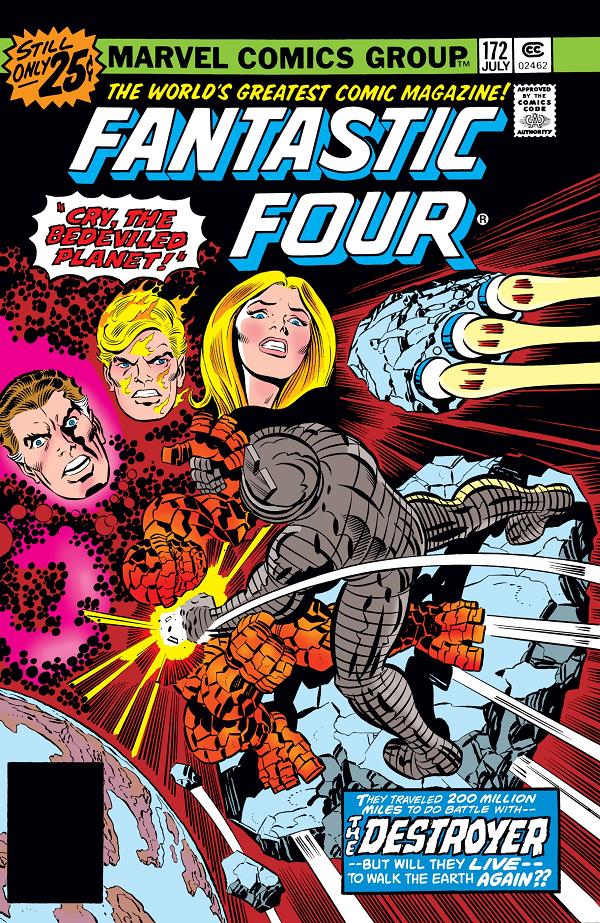 Fantastic Four #172  cover