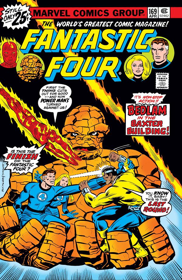Fantastic Four #169  cover
