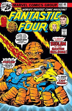 Fantastic Four #169  cover