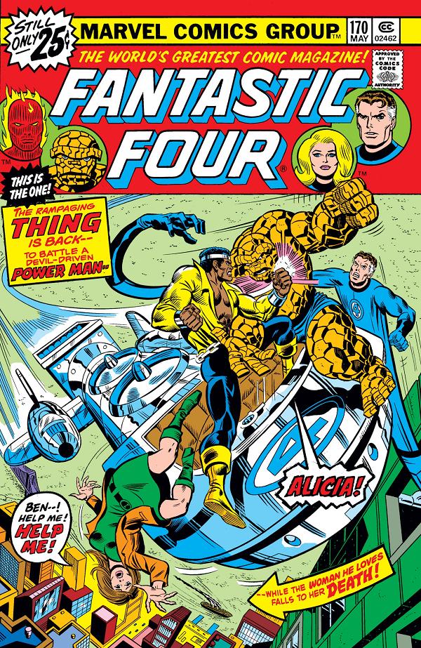 Fantastic Four #170  cover