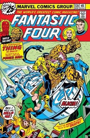 Fantastic Four #170  cover