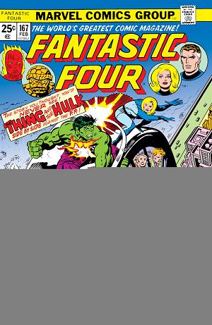 Fantastic Four #167  cover