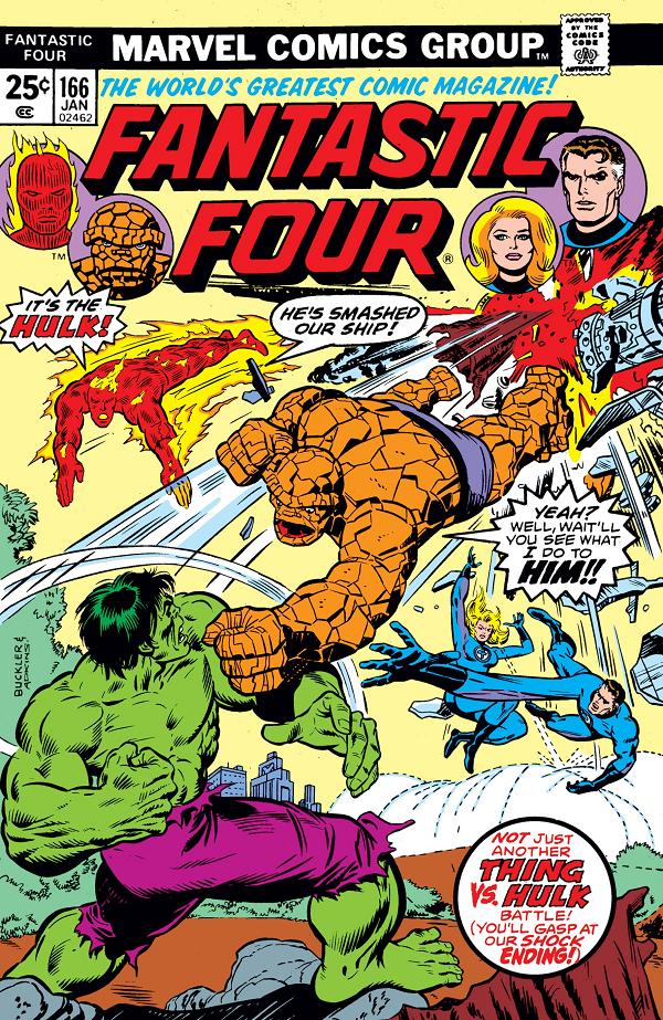 Fantastic Four #166  cover