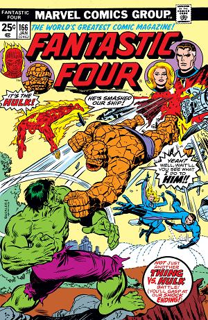 Fantastic Four #166  cover