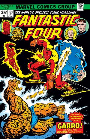 Fantastic Four #163  cover