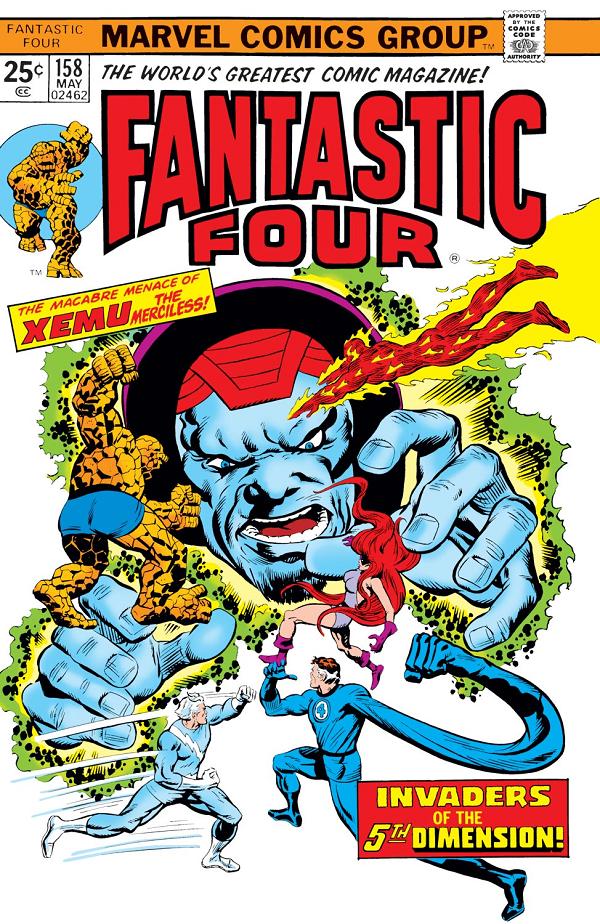 Fantastic Four #158  cover