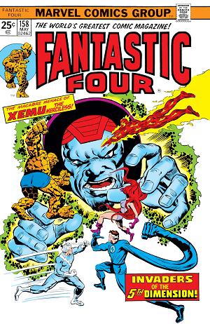 Fantastic Four #158  cover