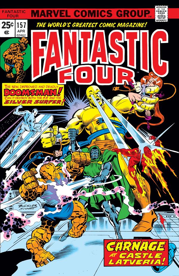 Fantastic Four #157  cover