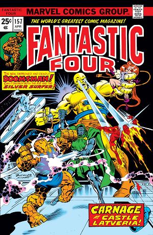 Fantastic Four #157  cover