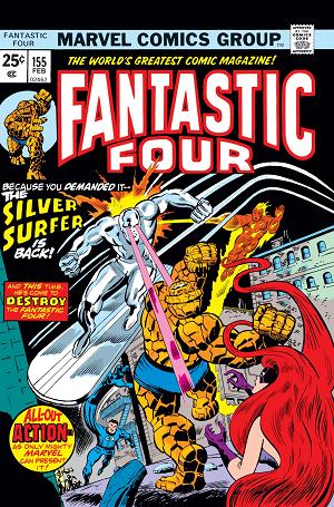 Fantastic Four #155  cover