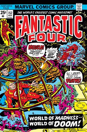Fantastic Four #152  cover