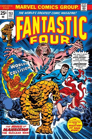 Fantastic Four #153 cover