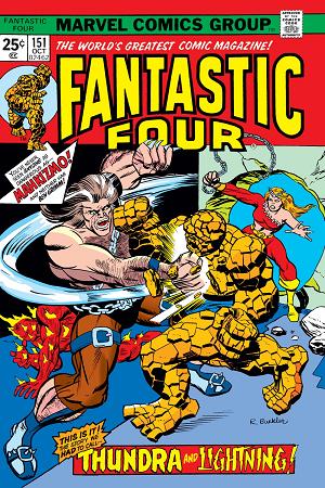 Fantastic Four #151  cover
