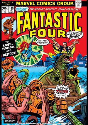 Fantastic Four #149  cover