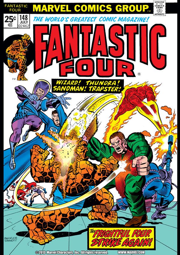 Fantastic Four #148  cover