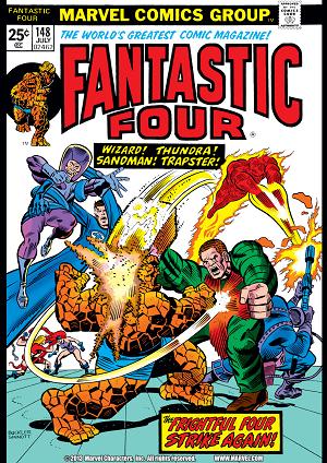 Fantastic Four #148  cover