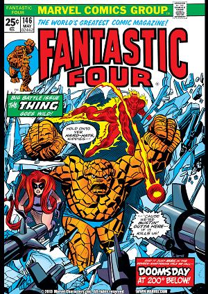 Fantastic Four #146  cover