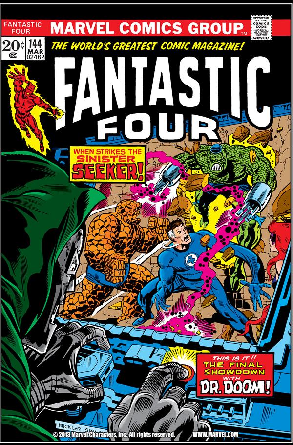 Fantastic Four #144  cover