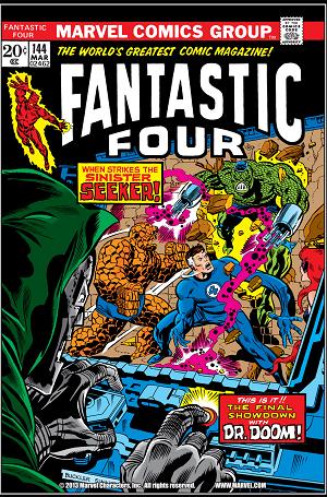 Fantastic Four #144  cover